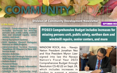 DCD Newsletter September 2022 Edition