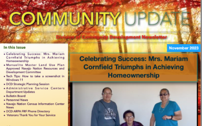 DCD Newsletter November 2023 Edition Available