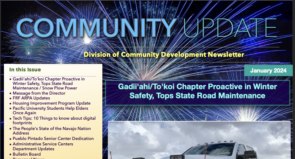 DCD Newsletter January 2024 Edition Available