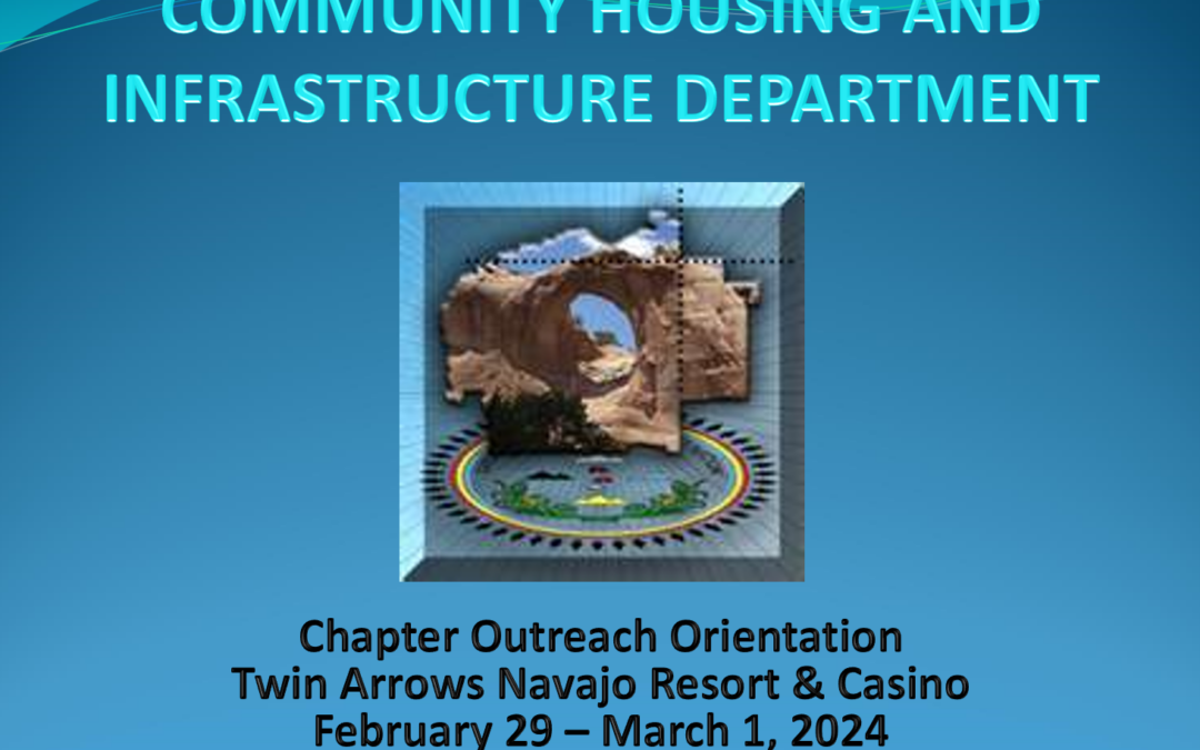Chapter Outreach OrientationTwin Arrows Navajo Resort & CasinoFebruary 29 – March 1, 2024
