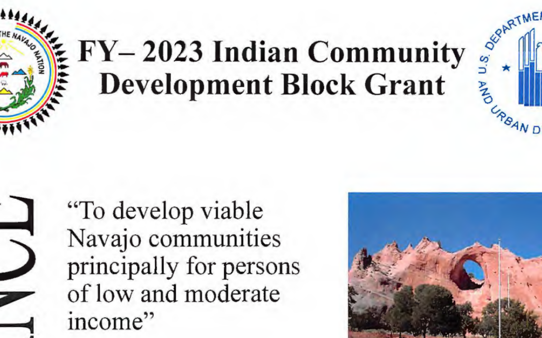 FY’2024 ICDBG Grant proposal guidance