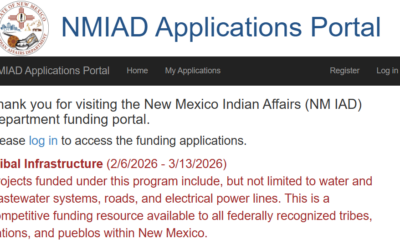 NM Tribal Infrastructure Fund 2026 Open